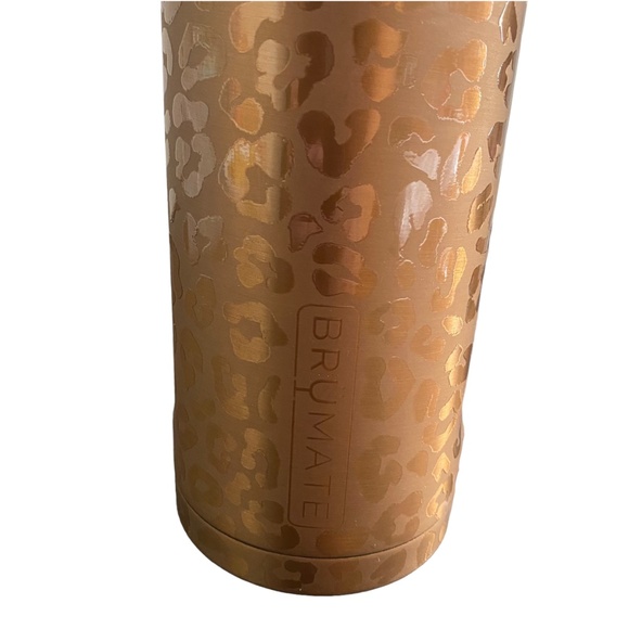 Brumate Hopsulator Slim Insulated Can Cooler in Gold Leopard - Picture 2 of 8